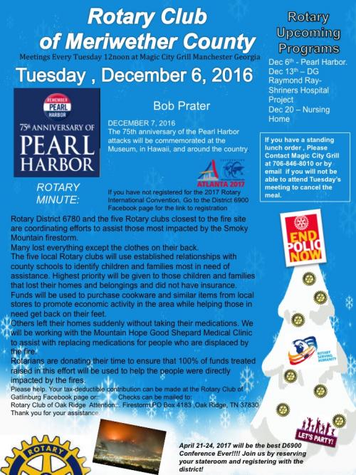 Rotary Club of Meriwether Co Tuedsay, December 6 2016- Remembering Pearl Harbor Day.jpg